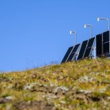 Les discussions qui suivront cette table ronde ne porteront pas sur les projets de parcs alpins solaires valaisans lancés en urgence dans le sillage de SolarExpress, législation qui a supprimé la nécessité de planifier au niveau cantonal (archives). KEYSTONE/JEAN-CHRISTOPHE BOTT